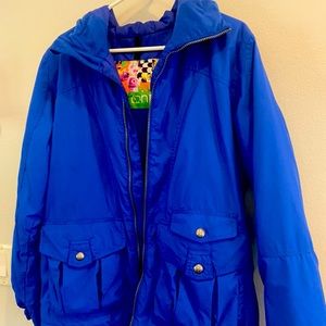 Burton snowboard jacket blue